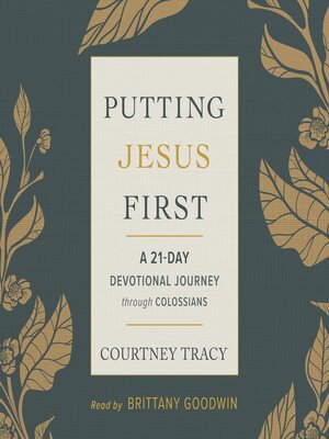 cover image of Putting Jesus First